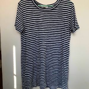 F21 Striped T-Shirt Dress